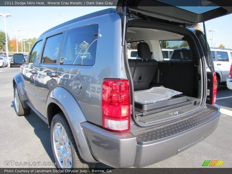 Mineral Gray Metallic / Dark Slate Gray 2011 Dodge Nitro Heat