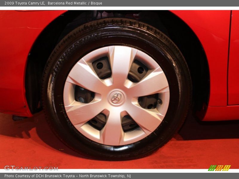 Barcelona Red Metallic / Bisque 2009 Toyota Camry LE