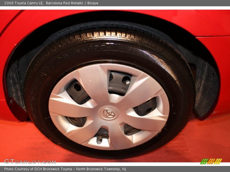 Barcelona Red Metallic / Bisque 2009 Toyota Camry LE