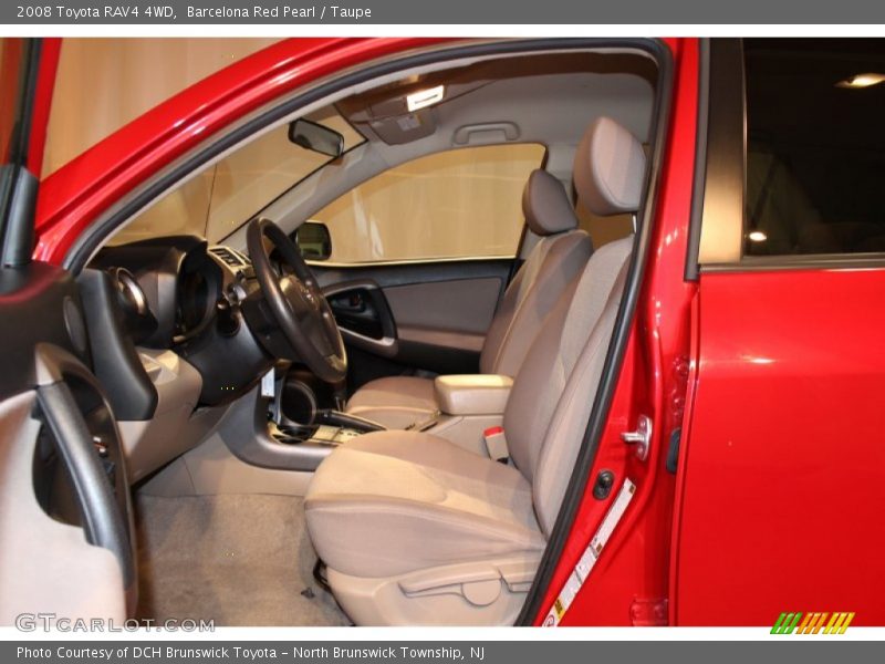 Barcelona Red Pearl / Taupe 2008 Toyota RAV4 4WD