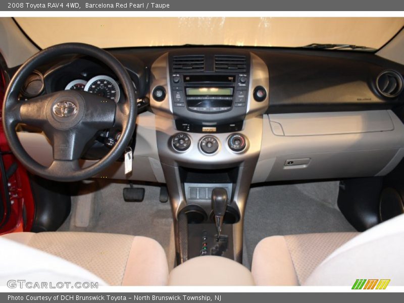 Barcelona Red Pearl / Taupe 2008 Toyota RAV4 4WD