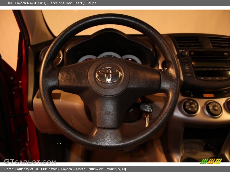Barcelona Red Pearl / Taupe 2008 Toyota RAV4 4WD
