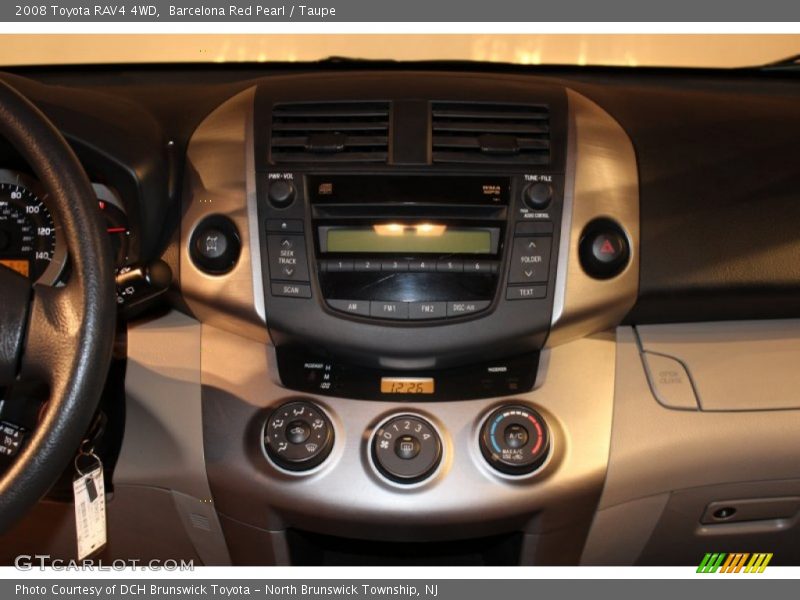 Barcelona Red Pearl / Taupe 2008 Toyota RAV4 4WD