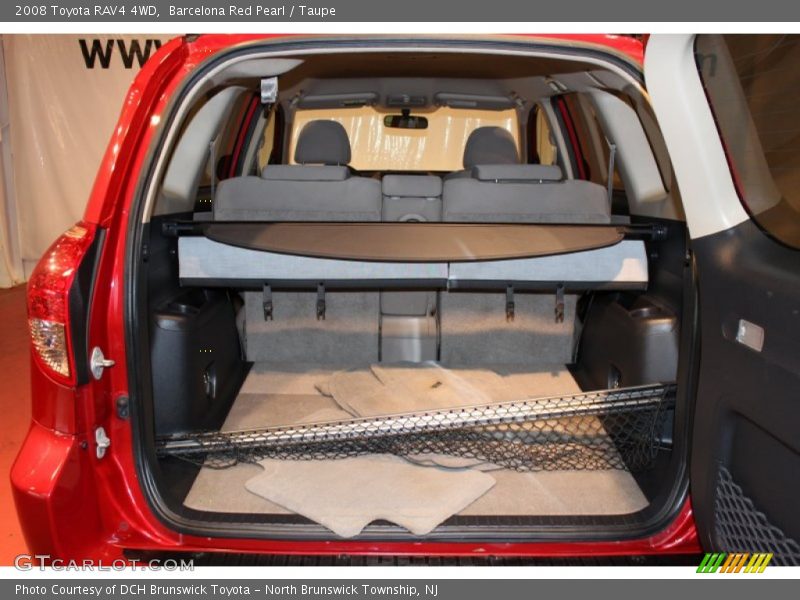 Barcelona Red Pearl / Taupe 2008 Toyota RAV4 4WD