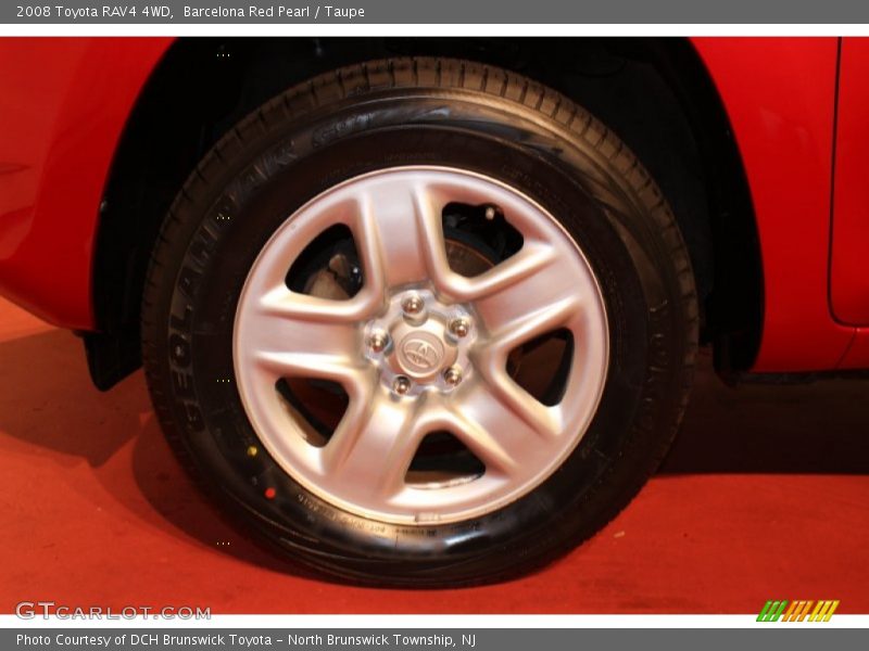 Barcelona Red Pearl / Taupe 2008 Toyota RAV4 4WD