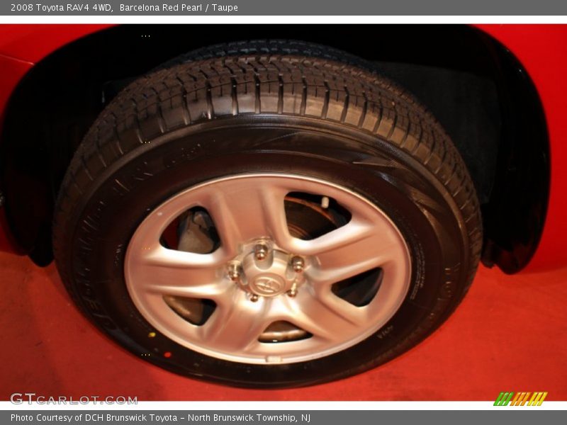 Barcelona Red Pearl / Taupe 2008 Toyota RAV4 4WD