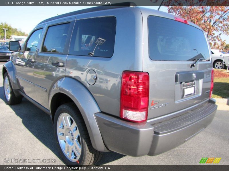 Mineral Gray Metallic / Dark Slate Gray 2011 Dodge Nitro Heat