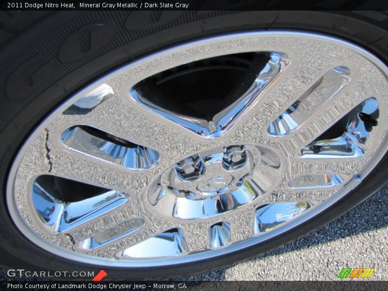 Mineral Gray Metallic / Dark Slate Gray 2011 Dodge Nitro Heat