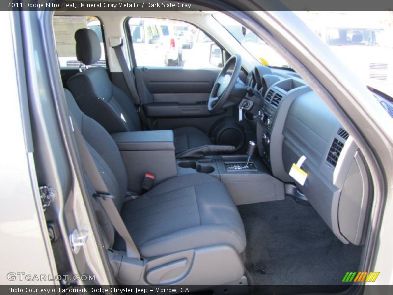 Mineral Gray Metallic / Dark Slate Gray 2011 Dodge Nitro Heat
