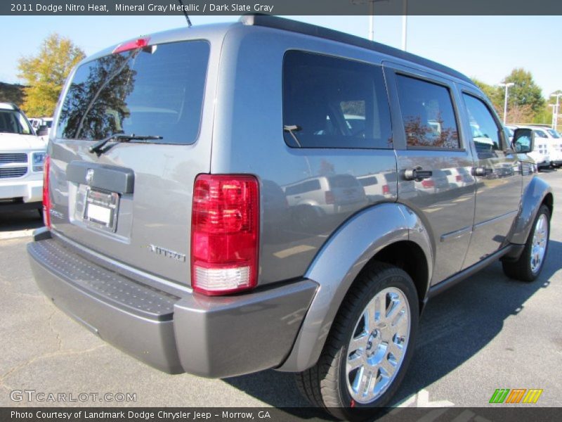 Mineral Gray Metallic / Dark Slate Gray 2011 Dodge Nitro Heat