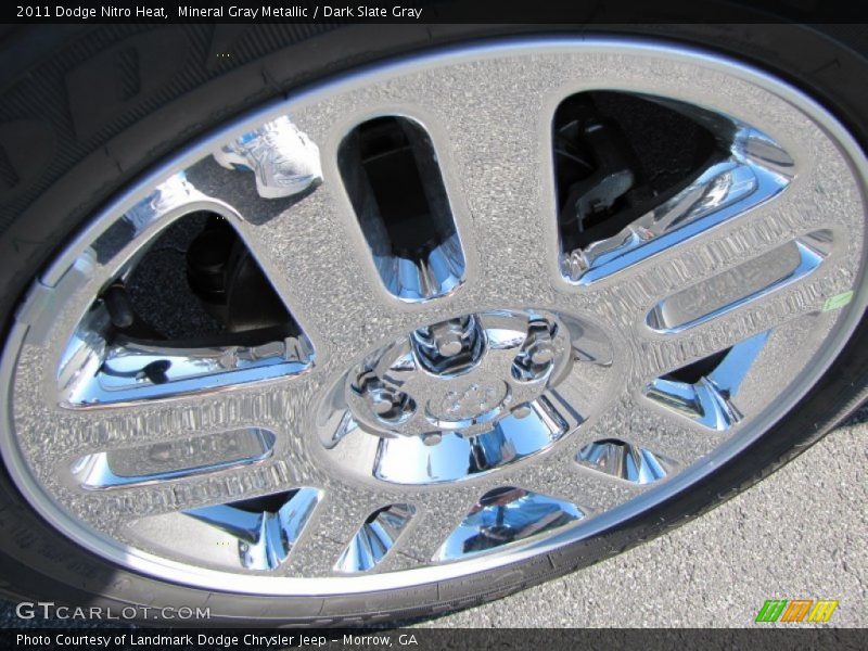 Mineral Gray Metallic / Dark Slate Gray 2011 Dodge Nitro Heat