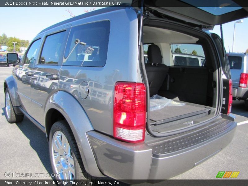 Mineral Gray Metallic / Dark Slate Gray 2011 Dodge Nitro Heat