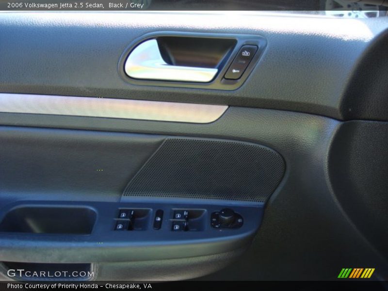 Black / Grey 2006 Volkswagen Jetta 2.5 Sedan