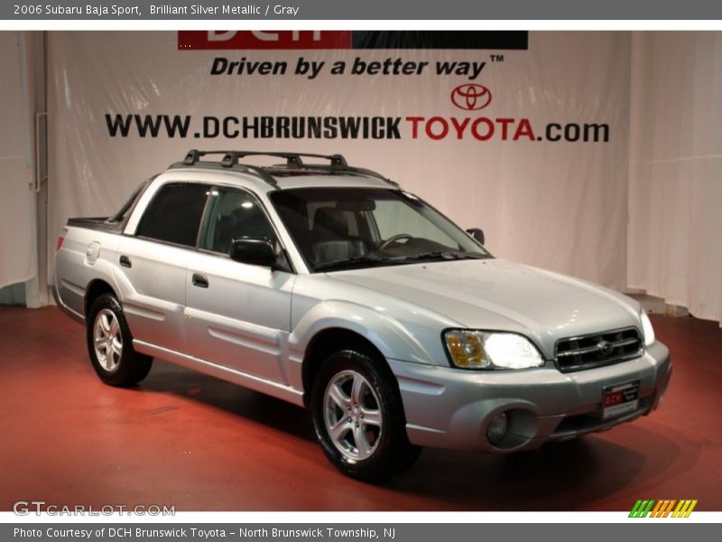 Brilliant Silver Metallic / Gray 2006 Subaru Baja Sport