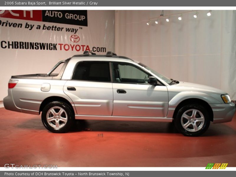 Brilliant Silver Metallic / Gray 2006 Subaru Baja Sport