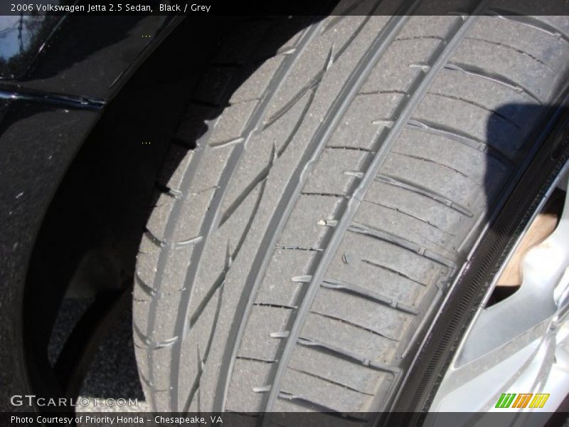 Black / Grey 2006 Volkswagen Jetta 2.5 Sedan