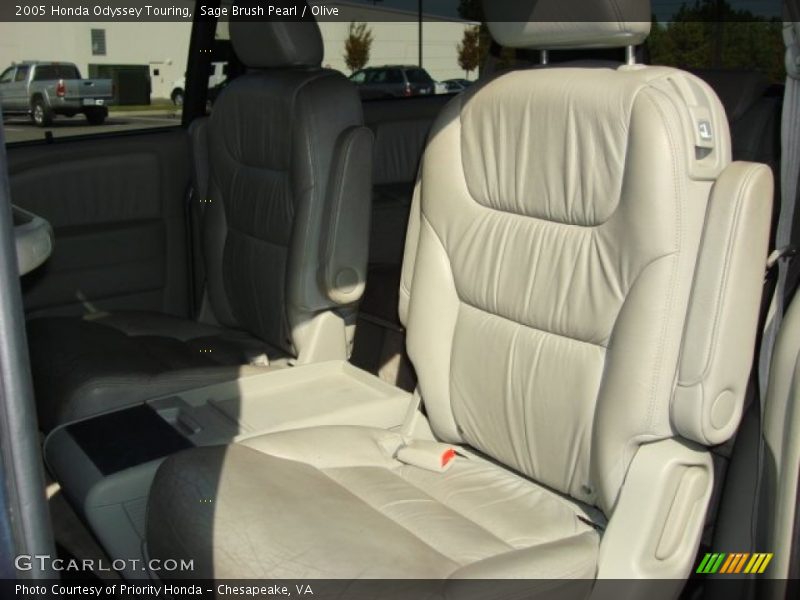 Sage Brush Pearl / Olive 2005 Honda Odyssey Touring
