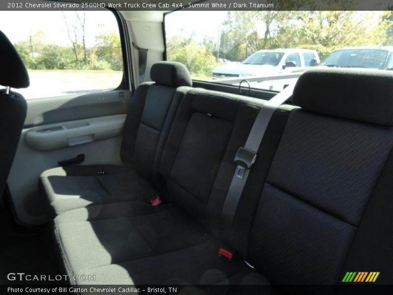Summit White / Dark Titanium 2012 Chevrolet Silverado 2500HD Work Truck Crew Cab 4x4