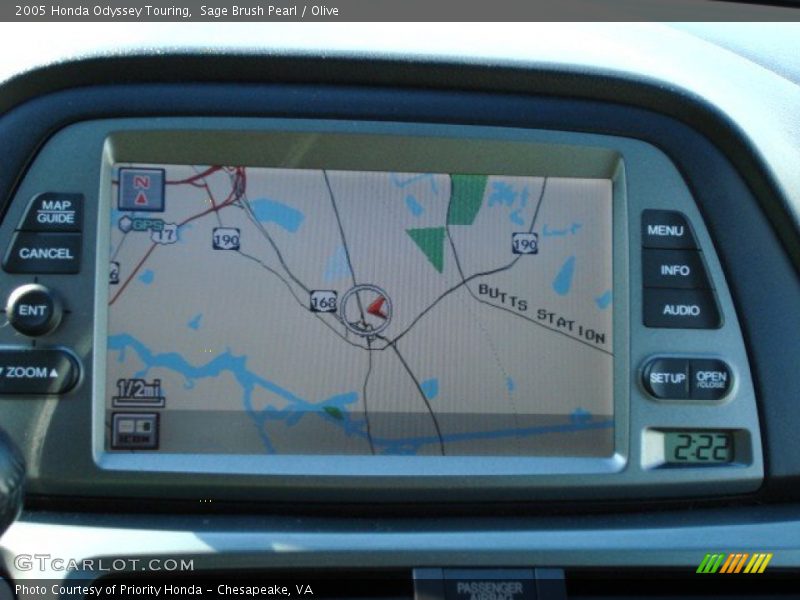 Sage Brush Pearl / Olive 2005 Honda Odyssey Touring