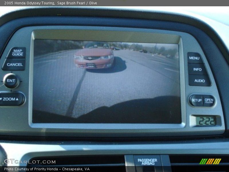 Sage Brush Pearl / Olive 2005 Honda Odyssey Touring