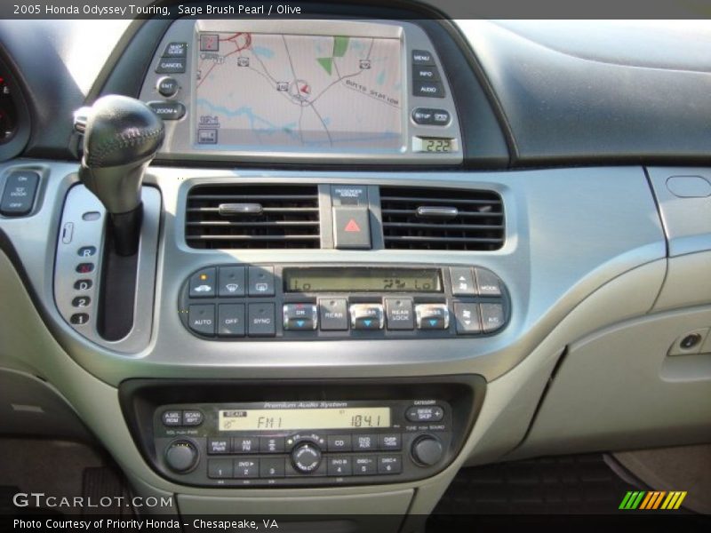 Sage Brush Pearl / Olive 2005 Honda Odyssey Touring