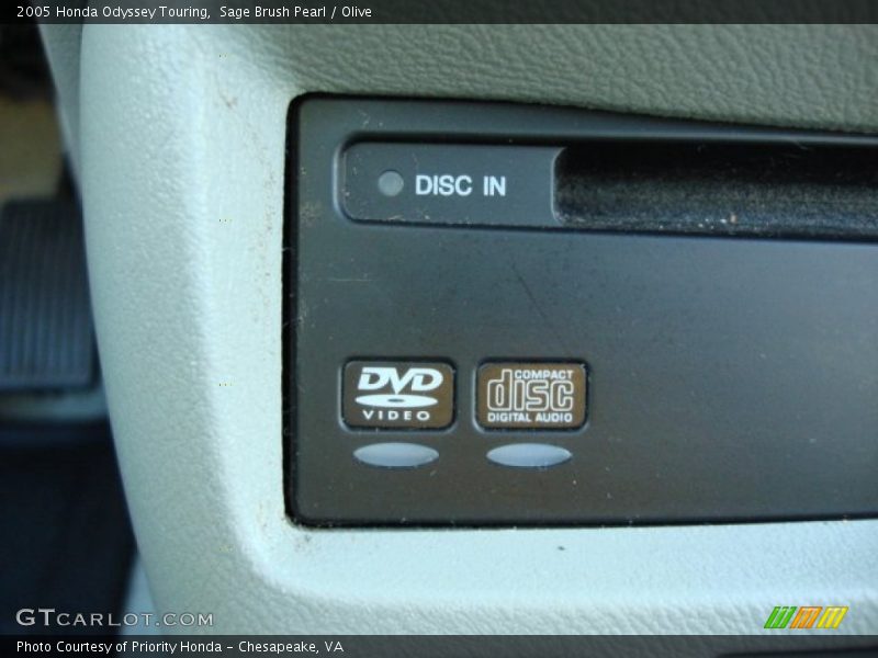 Sage Brush Pearl / Olive 2005 Honda Odyssey Touring