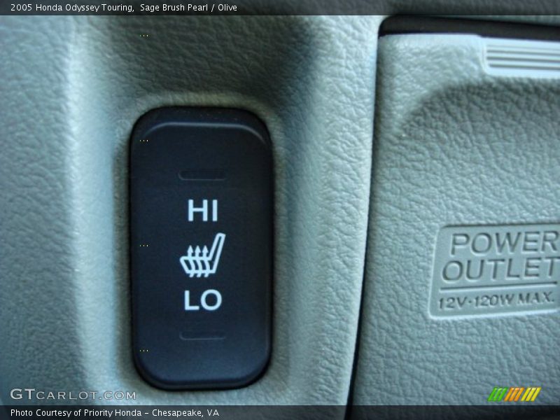 Sage Brush Pearl / Olive 2005 Honda Odyssey Touring