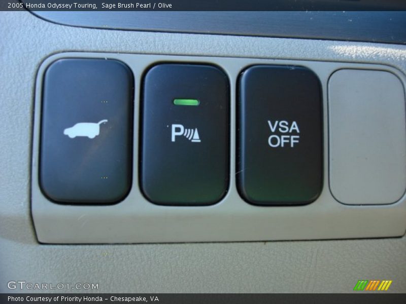 Sage Brush Pearl / Olive 2005 Honda Odyssey Touring