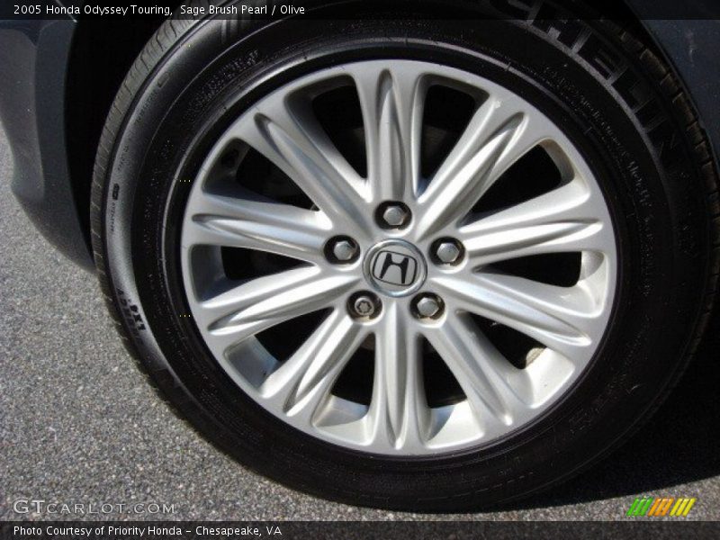 Sage Brush Pearl / Olive 2005 Honda Odyssey Touring