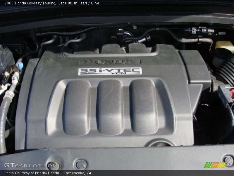 Sage Brush Pearl / Olive 2005 Honda Odyssey Touring