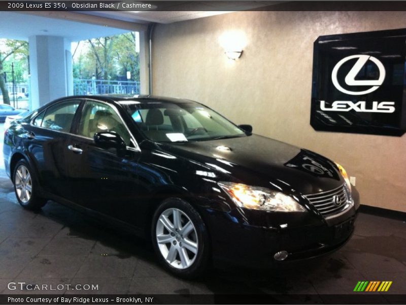 Obsidian Black / Cashmere 2009 Lexus ES 350