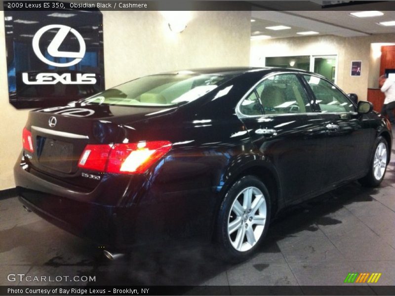 Obsidian Black / Cashmere 2009 Lexus ES 350