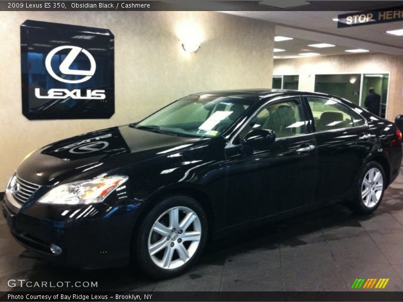 Obsidian Black / Cashmere 2009 Lexus ES 350