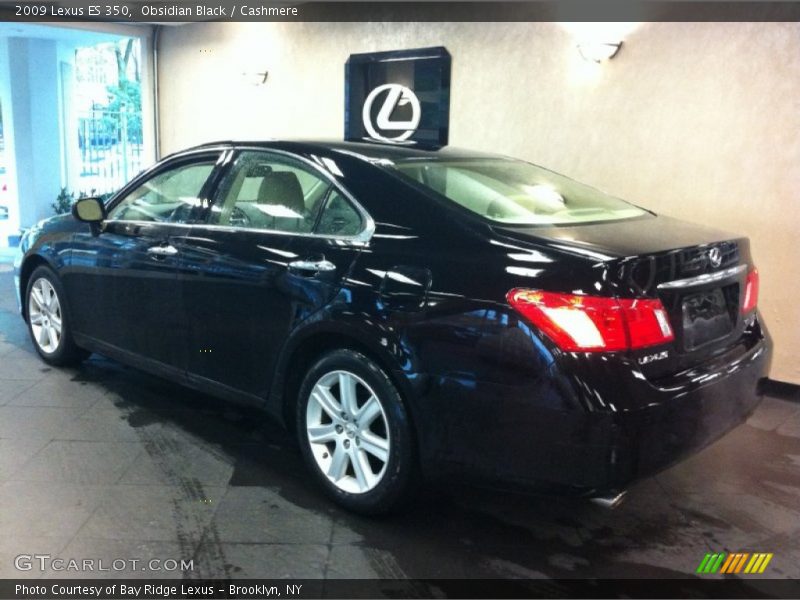 Obsidian Black / Cashmere 2009 Lexus ES 350