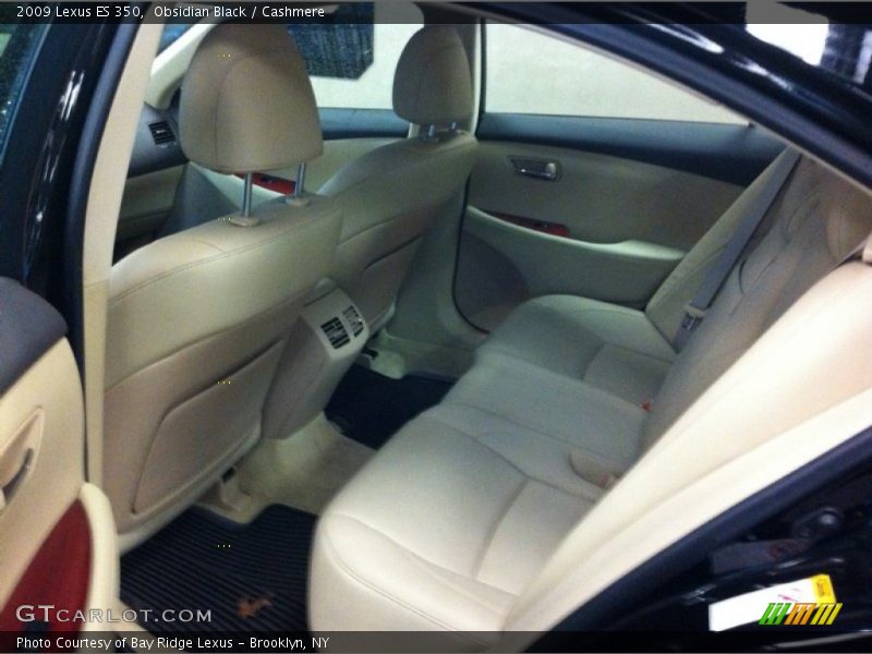Obsidian Black / Cashmere 2009 Lexus ES 350