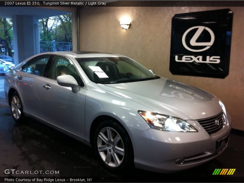 Tungsten Silver Metallic / Light Gray 2007 Lexus ES 350