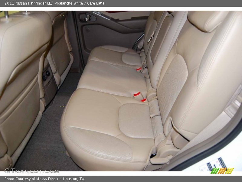 Avalanche White / Cafe Latte 2011 Nissan Pathfinder LE