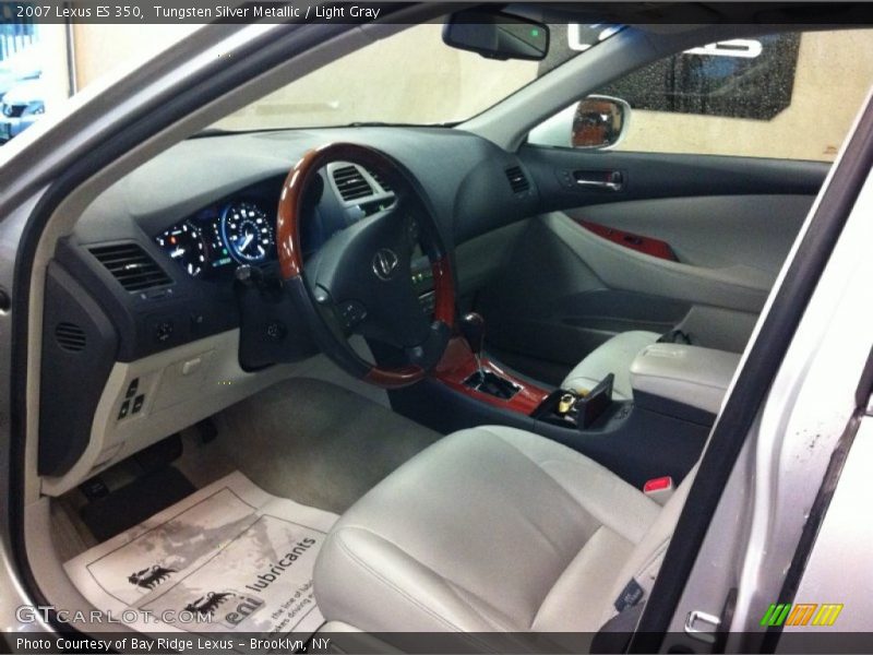 Tungsten Silver Metallic / Light Gray 2007 Lexus ES 350