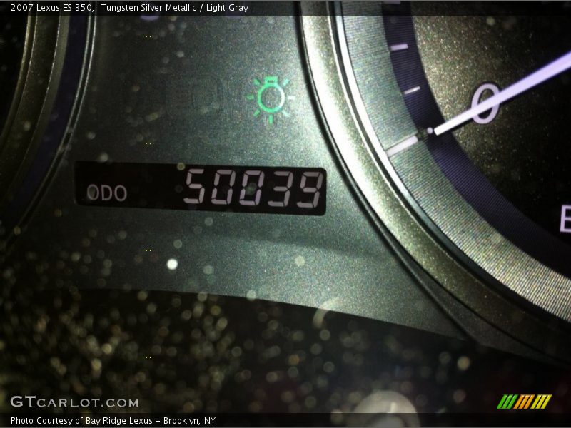 Tungsten Silver Metallic / Light Gray 2007 Lexus ES 350