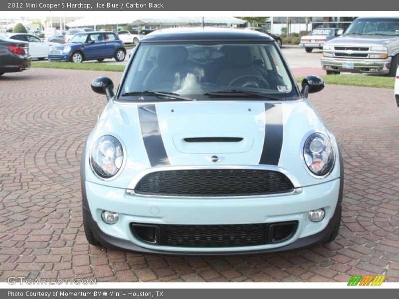 Ice Blue / Carbon Black 2012 Mini Cooper S Hardtop