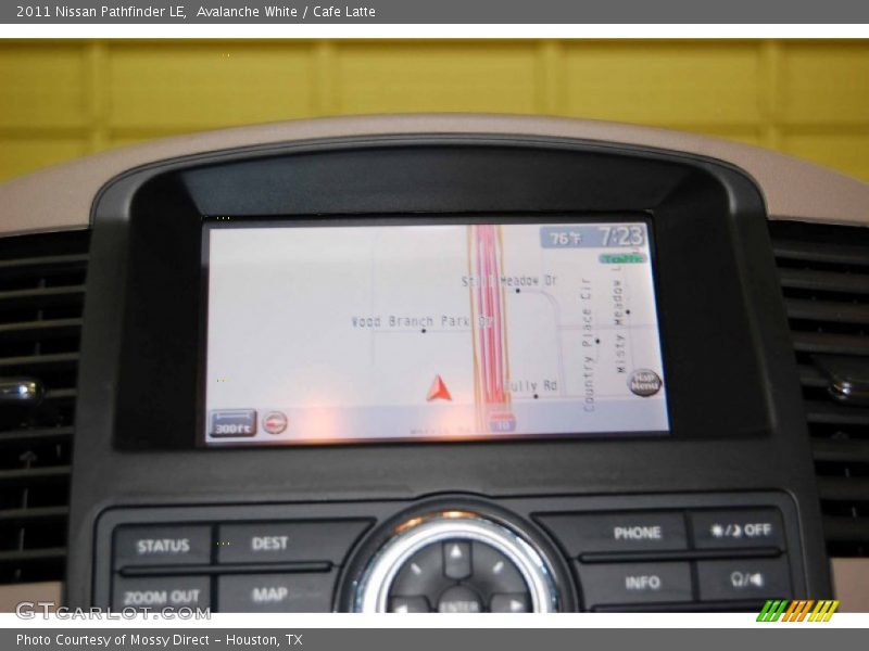 Avalanche White / Cafe Latte 2011 Nissan Pathfinder LE