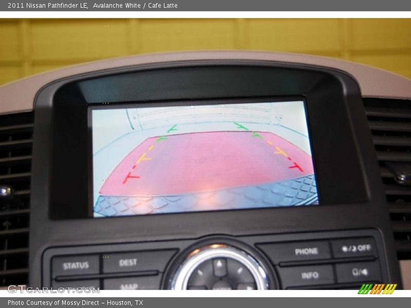 Avalanche White / Cafe Latte 2011 Nissan Pathfinder LE