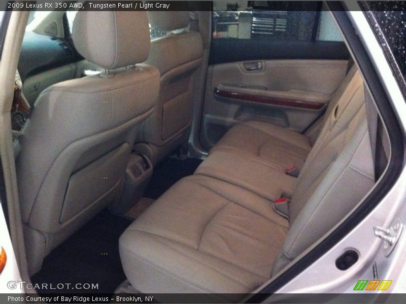Tungsten Pearl / Light Gray 2009 Lexus RX 350 AWD