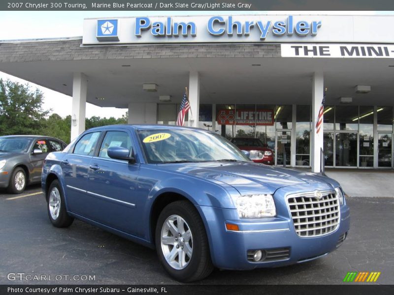 Marine Blue Pearlcoat / Dark Slate Gray/Light Slate Gray 2007 Chrysler 300 Touring