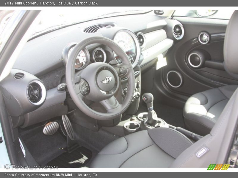 Ice Blue / Carbon Black 2012 Mini Cooper S Hardtop