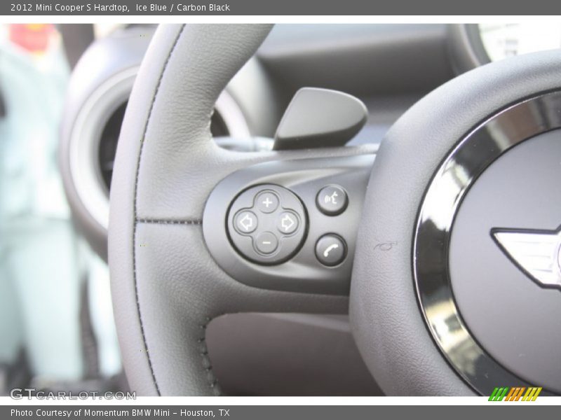 Ice Blue / Carbon Black 2012 Mini Cooper S Hardtop