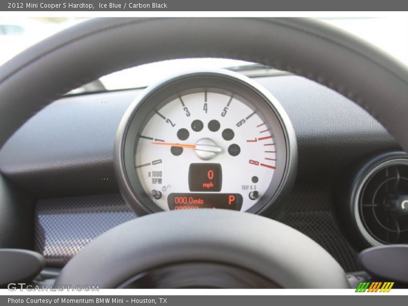 Ice Blue / Carbon Black 2012 Mini Cooper S Hardtop