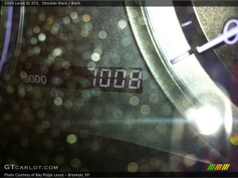 Obsidian Black / Black 2009 Lexus ES 350