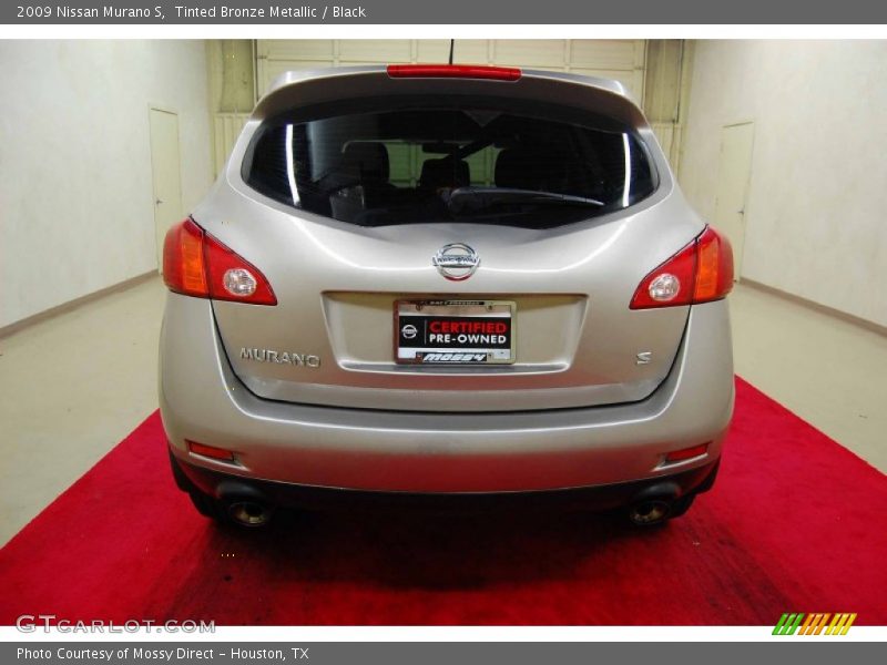 Tinted Bronze Metallic / Black 2009 Nissan Murano S