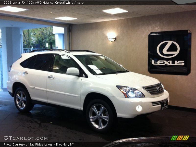 Crystal White / Ivory 2008 Lexus RX 400h AWD Hybrid